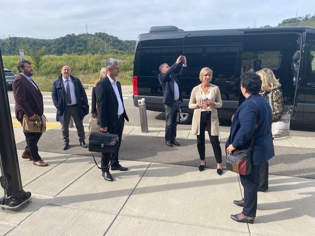 Image: Slika k prispevku: Obisk SABA delegacije v PA 